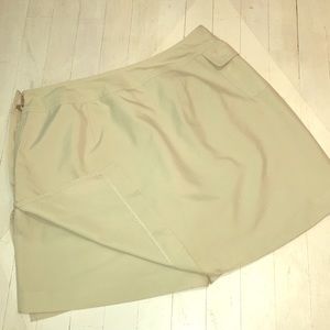 Pale green skort